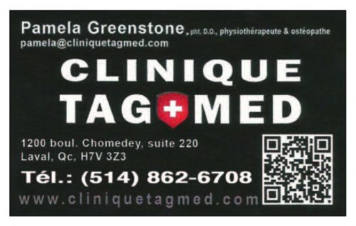 Clinique Tag + Med à Laval